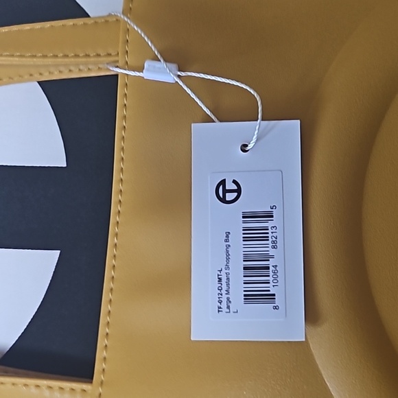 Telfar Large Mustard Shopping Bag - Picture 4 of 4